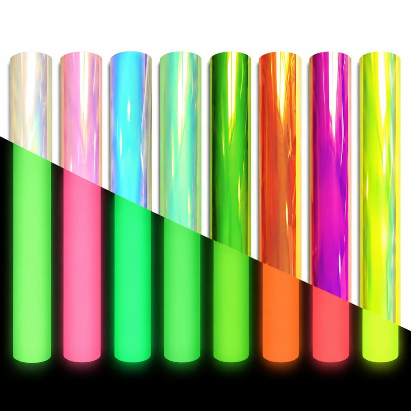 Holographic Glow-in-the-Dark HTV — product photo